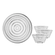 Set 3 Bowls con Plato Ethno